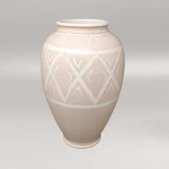Pamono Handmade Pink Vases in Ceramic by Deruta, Italy, 1960s> Vases