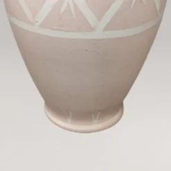 Pamono Handmade Pink Vases in Ceramic by Deruta, Italy, 1960s><noscript><img width=