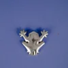 Pamono Handmade Silver Frog Brooch> Brooches