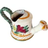 Discount Pamono Hand-Painted Ceramic Indoor Watering Can with Floral Motifs, 20th Century