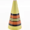 Pamono Hand-Painted Conical Ceramic Pottery Shaker by Clarice Cliff> Salt & Pepper Shakers