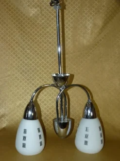 Clearance Pamono Hanging Lamp attributed to Elektroinstala Jílové, 1970s