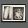 Pamono Hans Hartung, Farandole, 1971, Lithograph, Framed> Minimalist