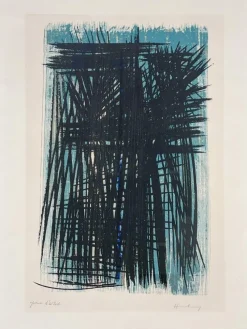 Online Pamono Hans Hartung, L 32, 1957, Lithograph