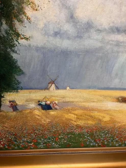 Pamono Hans Wilt, Landscape, 1890s, Oil on Canvas, Framed><noscript><img width=