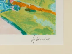 Pamono Harbor Promenade, Color Lithograph><noscript><img width=