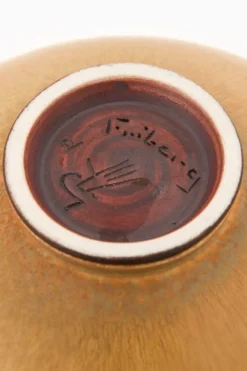 Pamono Hare Fur Glazed Ceramic Bowl attributed to Berndt Friberg, 1962><noscript><img width=