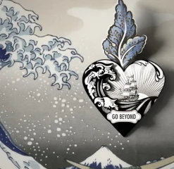 Pamono Heart Ex Voto Go Behind by Miho> Wall Decor