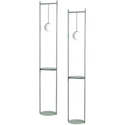 Pamono Heis Floor Lamps by Mason Editions, Set of 2> Floor Lamps
