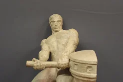 Outlet Pamono Henri Bargas, La Force, 1930, Terracotta