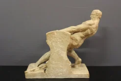 Outlet Pamono Henri Bargas, La Force, 1930, Terracotta