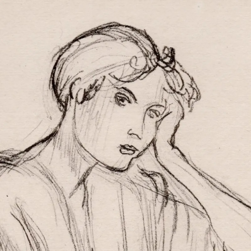 Pamono Henri Matisse, Sitting Girl, Original Lithograph, 1920> Art Deco