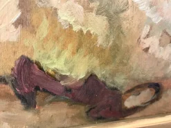 New Pamono Henri Montassier, Impressionist Nude, 1910, Oil on Panel, Framed
