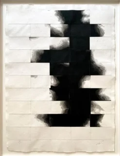 Pamono Henry Woolway, To Where the Journey Starts, 2023, Acrylic on Paper> Minimalist