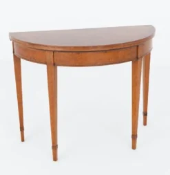 Pamono Hepplewhite Revival Games Table in Satinwood, 1900s><noscript><img width=