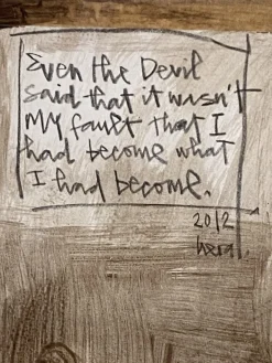 Pamono Herakut, Devil, 2012, Mixed Media><noscript><img width=
