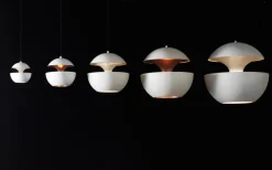 Pamono Here Comes the Sun Large White Pendant Lamp by Bertrand Balas><noscript><img width=