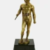New Pamono Hermann Volz, Naked Warrior with Short Sword, 1935, Bronze