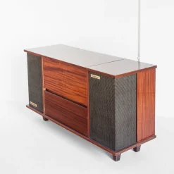 Pamono Hi -Fi Stereoletta Radio and Valves Amplifier by Roselson, Spain, 1960s><noscript><img width=