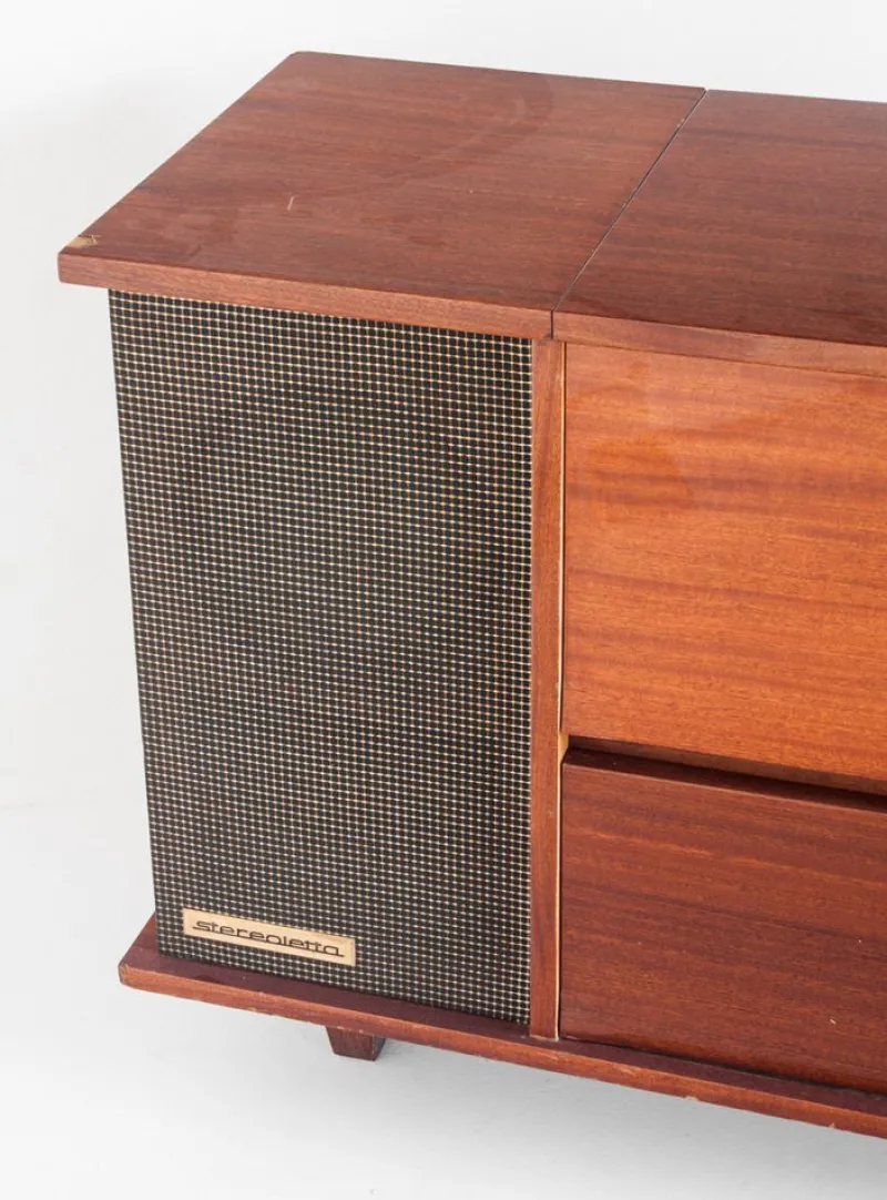 Pamono Hi -Fi Stereoletta Radio and Valves Amplifier by Roselson, Spain, 1960s> Electronics