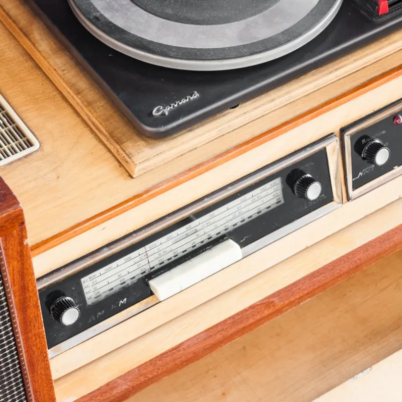 Pamono Hi -Fi Stereoletta Radio and Valves Amplifier by Roselson, Spain, 1960s> Electronics
