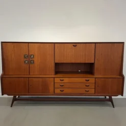 Best Pamono Highboard by Louis Van Teeffelen for Wébé, 1960s