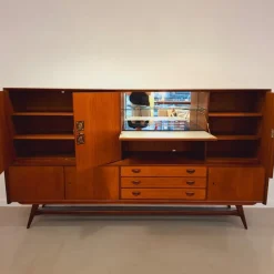 Best Pamono Highboard by Louis Van Teeffelen for Wébé, 1960s