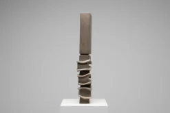 Pamono Hilbert Boxem, Abstract Sculpture, 1977, Stoneware><noscript><img width=
