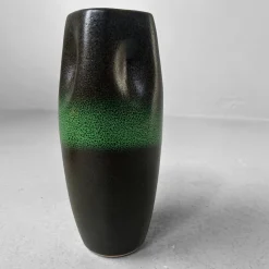 Pamono Hisui Kyō-Yaki Ikebana Vase Tachikichi, Kyoto, 1970s
