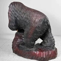 Discount Pamono Hokkaido Artist, Kibori Kuma Bear, Japan, 1960s, Wood