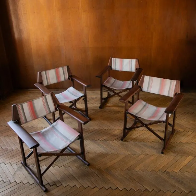 Outlet Pamono Hollywood Outdoor Garden Set by Carlo Hauner for Reguitti, Italy, 1970s, Set of 5