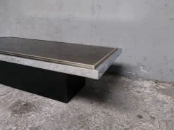 Pamono Hollywood Regency Coffee Table by Roger Vanhevel><noscript><img width=