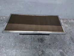 Pamono Hollywood Regency Coffee Table by Roger Vanhevel><noscript><img width=