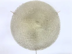 Pamono Hollywood Regency Glass Ceiling Lamp by Kaiser, 1970s><noscript><img width=