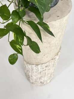 Outlet Pamono Hollywood Regency Style Stone Marquetry Column