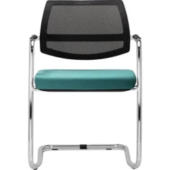 Online Pamono Host Net Chair in Chromed Metal and Mesh by Quinti Sedute