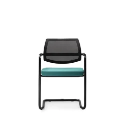 Outlet Pamono Host Visitor Chair in Chromed Metal by Quinti Sedute