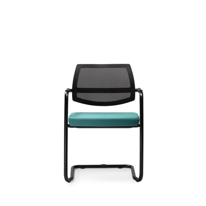 Outlet Pamono Host Visitor Chair in Chromed Metal by Quinti Sedute