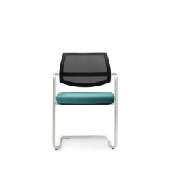 Outlet Pamono Host Visitor Chair in Chromed Metal by Quinti Sedute