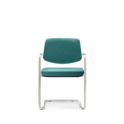 Outlet Pamono Host Visitor Chair in Chromed Metal by Quinti Sedute