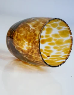 Pamono Hot Chocolate Murano Glasses by Mariana Iskra, Set of 6><noscript><img width=
