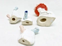 Outlet Pamono Hubert Sandmann, 4 Piece Object, 2023, Ceramic, Set of 4