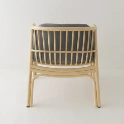 Hot Pamono Hublot Rattan Armchair in Mood Grey by Guillaume Delvigne