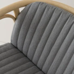 Hot Pamono Hublot Rattan Armchair in Mood Grey by Guillaume Delvigne