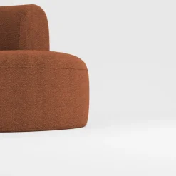 Pamono Hug Modular Sofa in Boucle Orange by Ferrianisbolgi, Set of 2> Seating