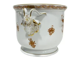 Pamono Hungarian Porcelain Cachepot from Herend, 1960s> Garden Accessories