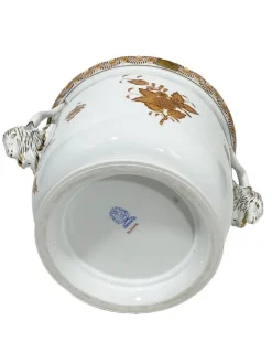 Pamono Hungarian Porcelain Cachepot from Herend, 1960s><noscript><img width=