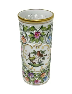 Best Pamono Hungarian Rothschild Porcelain Set fromm Herend, Set of 3