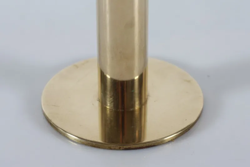 Pamono Hurricane Brass Candle Holder L102/32 by Hans-Agne Jakobsson for Hans-Agne Jakobsson Ab Markaryd, Sweden, 1960s> Candleholders