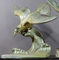Pamono I. Rochard, Art Deco Les Mouettes, 1940, Regula><noscript><img width=